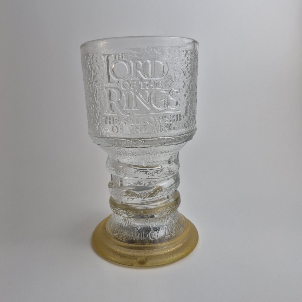 VINTAGE Lord of the Rings Gandalf Light Up Goblet Burger King 2001